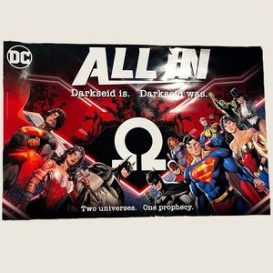 DC All In San Diego Comic-Con Exclusive Poster